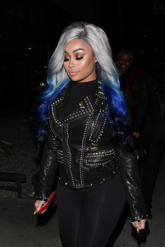 BLAC CHYNA Arrives at Poppy Nightclub in West Hollywood 12/22/2017