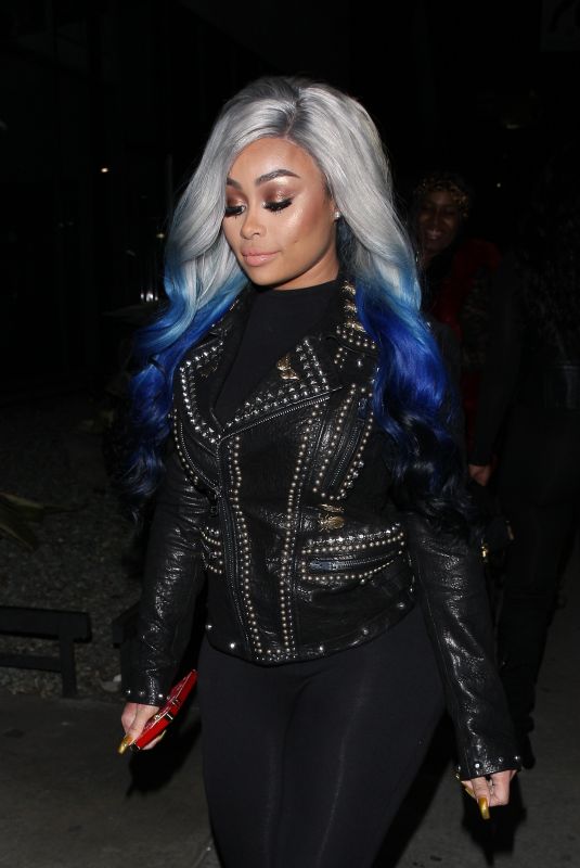 BLAC CHYNA Arrives at Poppy Nightclub in West Hollywood 12/22/2017