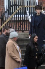 BLAKE LIVELY on the Set of The Rhythm Section in Dublin 12/03/2017