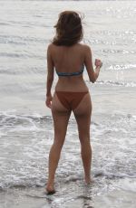 BLANCA BLANCO in Bikini on the Beach in Malibu 12/13/2017