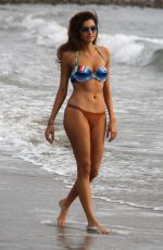 BLANCA BLANCO in Bikini on the Beach in Malibu 12/13/2017