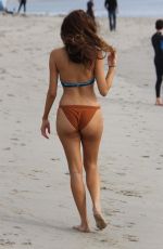 BLANCA BLANCO in Bikini on the Beach in Malibu 12/13/2017