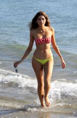 BLANCA BLANCO in Bikini on the Beach in Malibu 12/15/2017