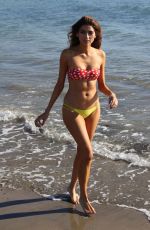 BLANCA BLANCO in Bikini on the Beach in Malibu 12/15/2017