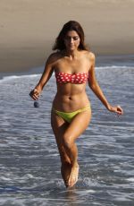 BLANCA BLANCO in Bikini on the Beach in Malibu 12/15/2017
