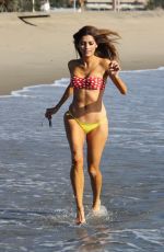 BLANCA BLANCO in Bikini on the Beach in Malibu 12/15/2017
