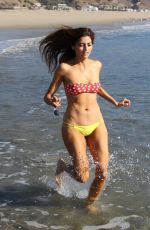 BLANCA BLANCO in Bikini on the Beach in Malibu 12/15/2017