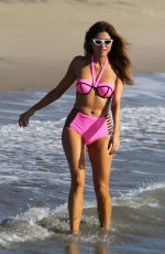 BLANCA BLANCO in Bikini on the Beach in Malibu 12/19/2017