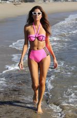 BLANCA BLANCO in Bikini on the Beach in Malibu 12/19/2017