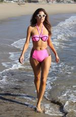 BLANCA BLANCO in Bikini on the Beach in Malibu 12/19/2017