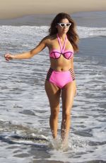 BLANCA BLANCO in Bikini on the Beach in Malibu 12/19/2017