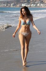 BLANCA BLANCO in Bikini on the Beach in Malibu 12/29/2017