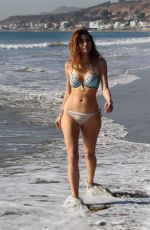 BLANCA BLANCO in Bikini on the Beach in Malibu 12/29/2017