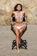 BLANCA BLANCO in Bikini on the Set of a Photoshoot in Malibu 12/06/2017