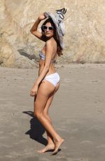 BLANCA BLANCO in Bikini on the Set of a Photoshoot in Malibu 12/06/2017