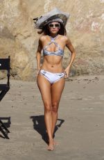 BLANCA BLANCO in Bikini on the Set of a Photoshoot in Malibu 12/06/2017