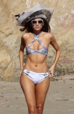 BLANCA BLANCO in Bikini on the Set of a Photoshoot in Malibu 12/06/2017