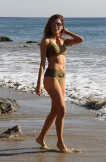 BLANCA BLANCO in Bikini on the Set of a Photoshoot in Malibu 12/07/2017