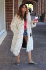 BLANCA BLANCO Out for Morning Coffee in Beverly Hills 12/18/2017
