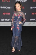 BRITT BARON at Bright Premiere in Los Angeles 12/13/2017