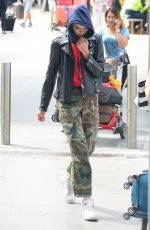 BRONTE BLAMPIED Arrives at Airport in Sydney 12/19/2017