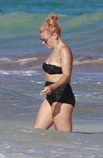 BUSY PHILIPPS in Bikini at a Beach in Mexico 12/21/2017