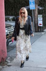 BUSY PHILIPPS Leaves Lucques in Los Angeles 12/01/2017