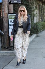 BUSY PHILIPPS Leaves Lucques in Los Angeles 12/01/2017