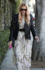 BUSY PHILIPPS Leaves Lucques in Los Angeles 12/01/2017