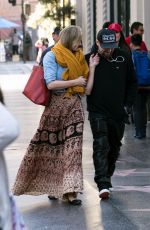 CAMERON DIAZ and Benji Madden Out in Los Angeles 12/25/2017