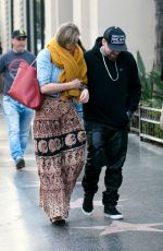 CAMERON DIAZ and Benji Madden Out in Los Angeles 12/25/2017