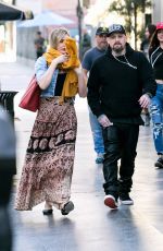 CAMERON DIAZ and Benji Madden Out in Los Angeles 12/25/2017