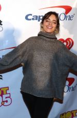 CAMILA CABELLO at 99.5 Iheartradio Jingle Ball 2017 in Washington 12/11/2017