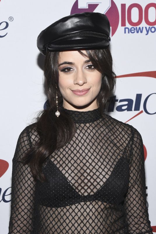 CAMILA CABELLO at Z100 Jingle Ball in New York 12/08/2017