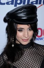 CAMILA CABELLO at Z100 Jingle Ball in New York 12/08/2017