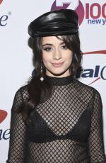 CAMILA CABELLO at Z100 Jingle Ball in New York 12/08/2017