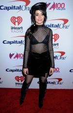 CAMILA CABELLO at Z100 Jingle Ball in New York 12/08/2017