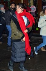 CAMILA CABELLO Out for Dinner at Havana Restaurant in New York 12/30/2017