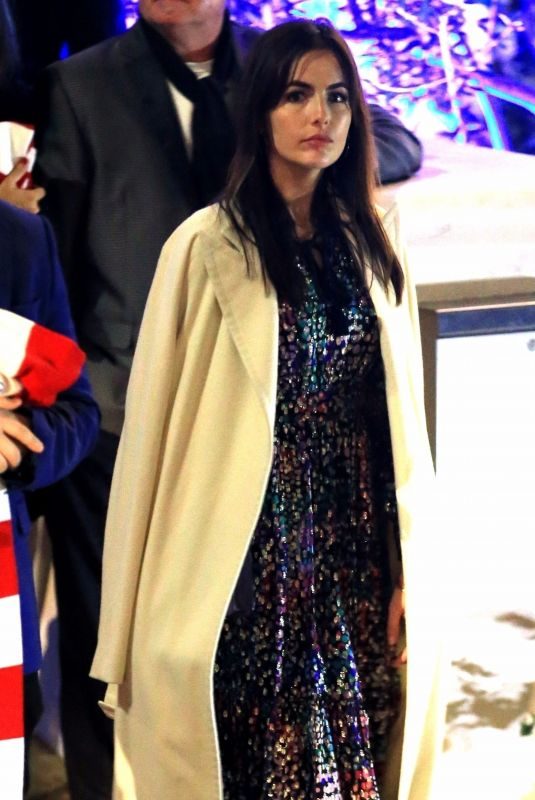 CAMILLA BELLE Leaves Seth MaCfarlane Holiday Party in Beverly Hills 12/10/2017