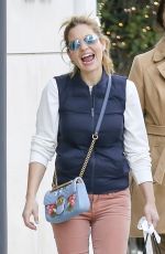 CANDACE CAMERON BURE Shopping at Chanel Store in Los Angeles 12/22/2017