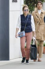 CANDACE CAMERON BURE Shopping at Chanel Store in Los Angeles 12/22/2017