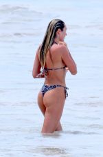 CANDICE SWANEPOEL in Bikini at a Beach at Fernando De Noronha 12/15/2017