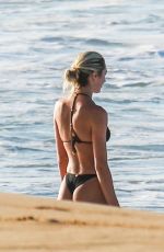 CANDICE SWANEPOEL in Bikini at a Beach in Brazil 12/22/2017