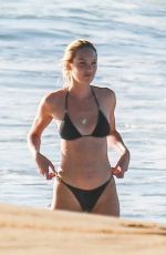 CANDICE SWANEPOEL in Bikini at a Beach in Brazil 12/22/2017