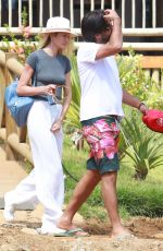 CANDICE SWANEPOEL Leaves Fernando De Noronha 12/20/2017