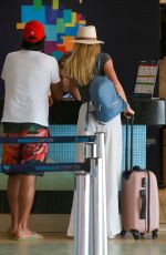 CANDICE SWANEPOEL Leaves Fernando De Noronha 12/20/2017