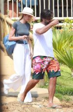 CANDICE SWANEPOEL Leaves Fernando De Noronha 12/20/2017