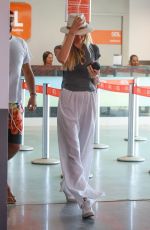 CANDICE SWANEPOEL Leaves Fernando De Noronha 12/20/2017