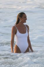 CANDICE SWANEPOEL on the Beach at Fernando De Noronha - 12/15/17