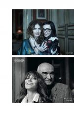 CARLA BRUNI in Elle Magazine, France December 2017 Issue